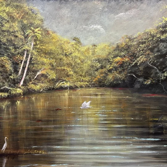 RiverAfternoon-30×40-$4400